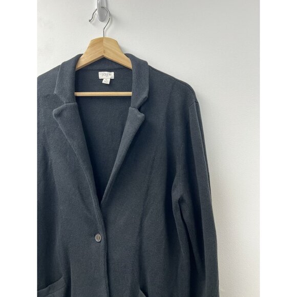 J. Crew Factory Womens XL Schoolboy Sweater Blazer Casual Preppy Office Work - Picture 3 of 12